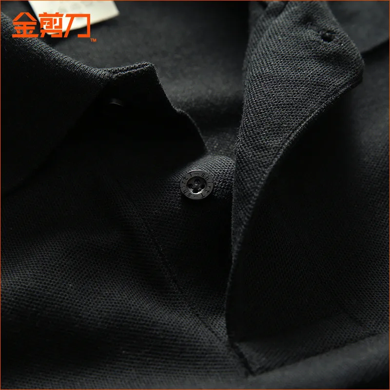 

10081-Summer short-sleeved polo shirt men's lapel t-shirt casual clothes trend Korean version