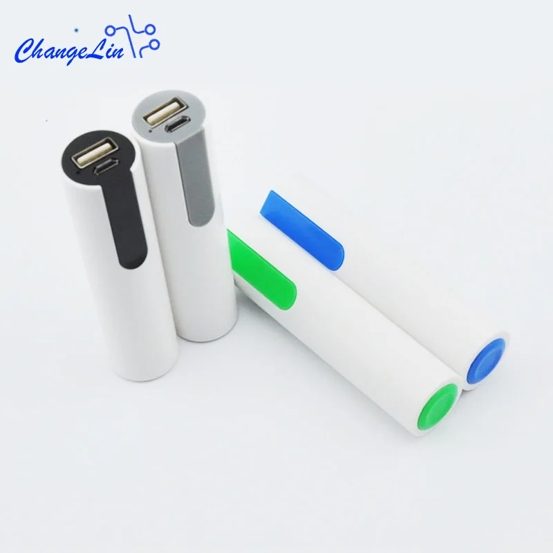 Черный/синий/зеленый/желтый USB мобильный Банк питания зарядное устройство Аккумулятор Чехол Diy коробка для 1x18650 литиевая батарея для samsung iPhone