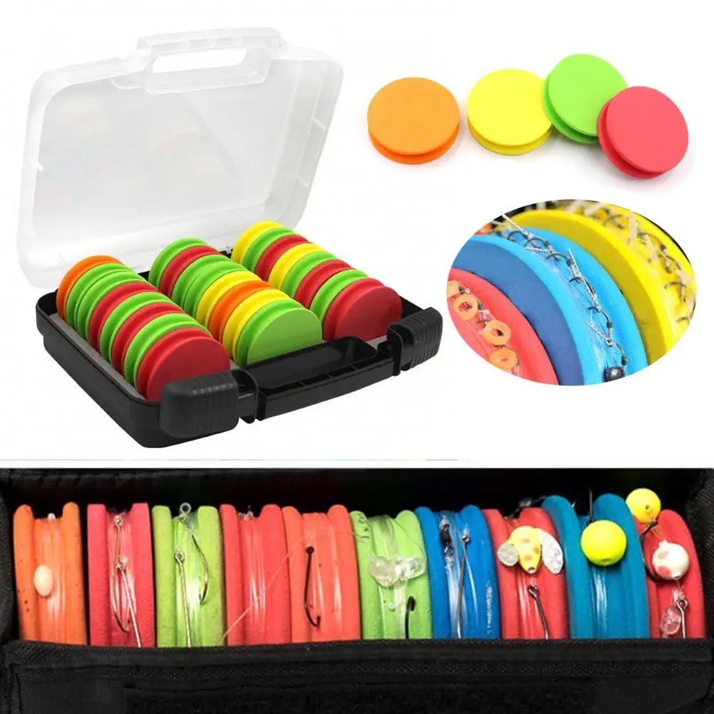 

24Pcs Winding Board Main Spool Circle-Line Multicolor Coil Fishing Gear Supplies