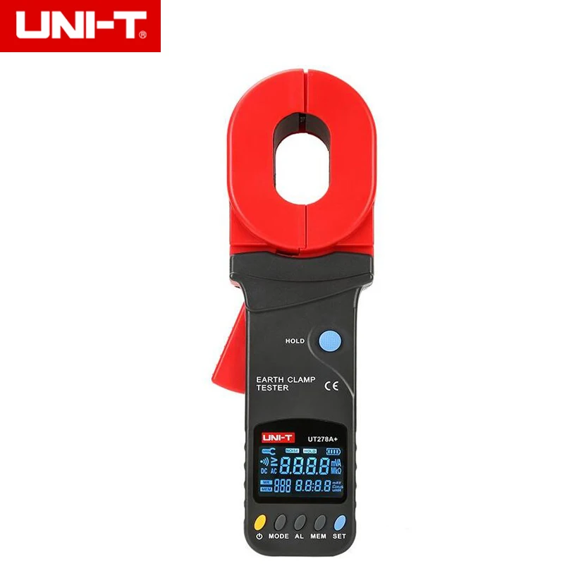 UNI T UT276A +/UT278A + Высокоточный тестер сопротивления заземления с цифровым