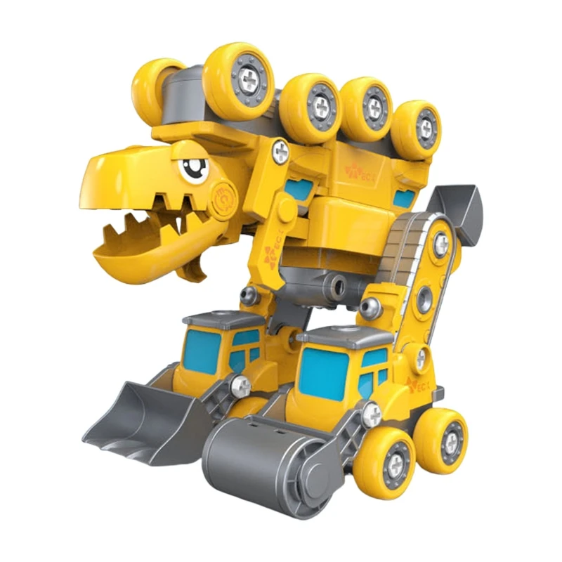 

Children Deformed Autobot DIY Disassembly Toy Assembling Car Educational Screw Building Block Toy for Kids Boys Vehicle Jigsaw