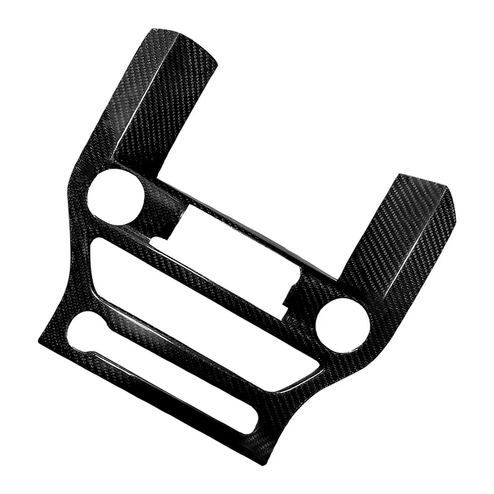 

Fit for Ford Mustang 2015-2020 Real Carbon Fiber Central Control CD Panel Cover Decoration Trim Interior Car Assessoires