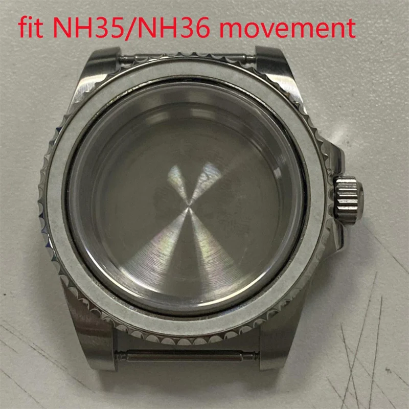 Аксессуары для часов подходит японского движения NH35/NH36 чехол из нержавеющей