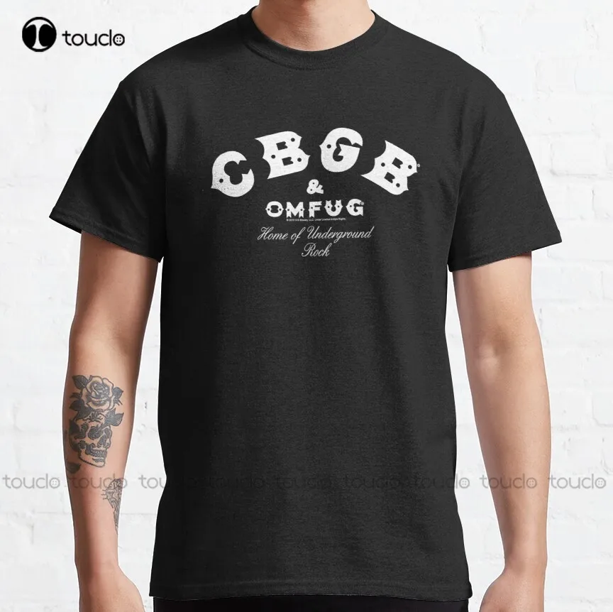 

CBGB & OMFUG Classic T-Shirt anime t shirts Custom aldult Teen unisex digital printing xs-5xl All seasons cotton Tee shirt