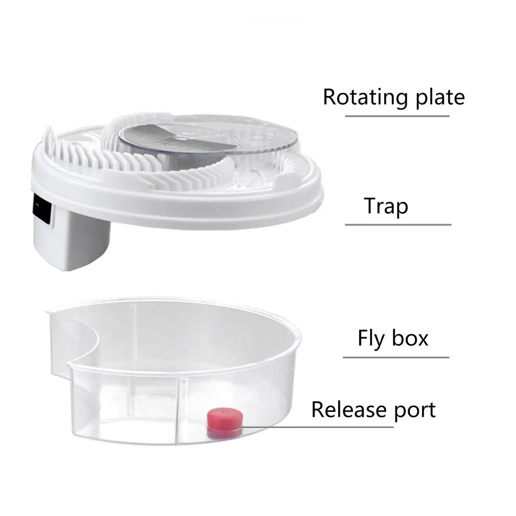 

Electric Fly Trap Anti Fly Killer Traps Automatic Flycatcher Device Insect Pest Reject Control Catcher Fly Trap Catching Usb