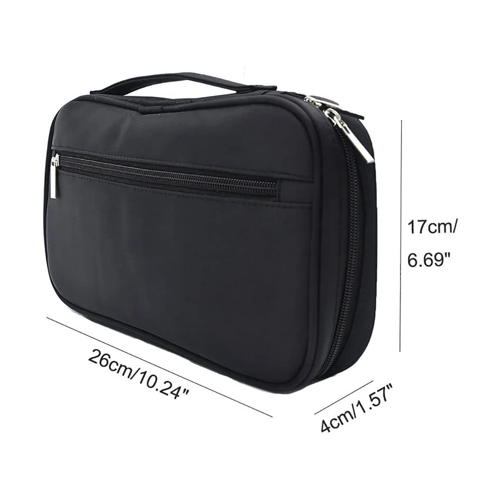 Органайзер для кистей макияжа сумка чехол мини маленькая дорожная косметичка