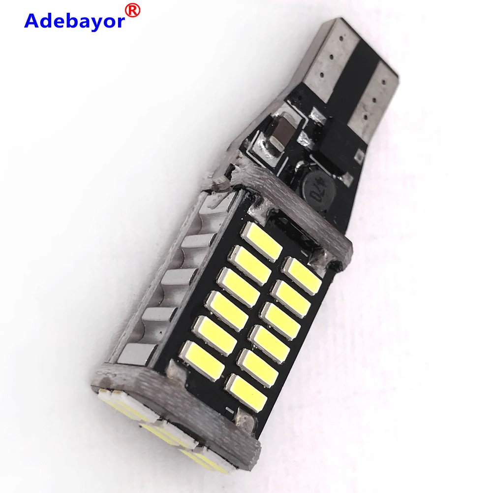 Суперъярсветодиодный Светодиодная лампа T15 30 SMD W16W LED 921 912 4014 CAN шина без ошибок