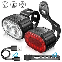 4 modes bike light 350mah usb mtb road bicycle headlight 6 modes rechargeable cycling taillight led bike front light head lamp