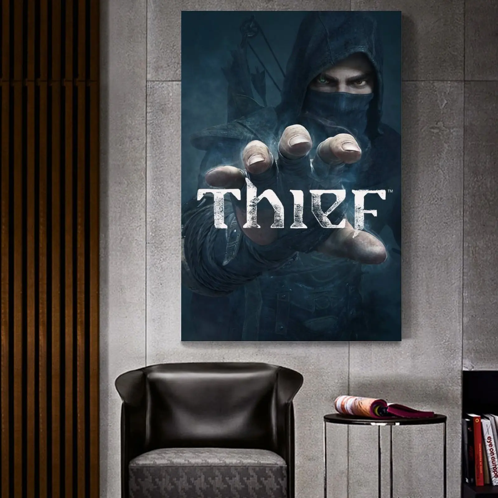 

Thief Action Video Game Poster Decorative Painting Canvas Wall Art Living Room Posters Bedroom Painting