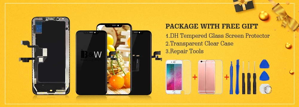 10 шт. OLED для iPhone X XR XS Max ЖК дисплей в сборе с 3D сенсорной заменой oled-дисплей ЖК-модуль цифрователя DHL