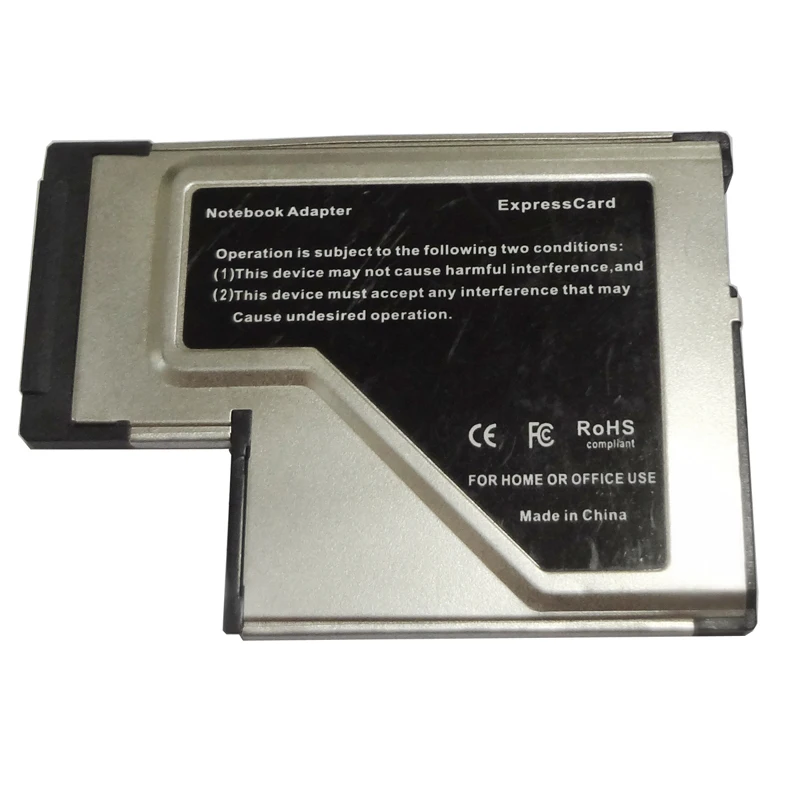 2 Dual Ports USB 3.0 HUB Express Card ExpressCard 54mm Hidden Inside USB3.0 Adapter ASMedia ASM1042 Chip For Laptop Notebook NEW |
