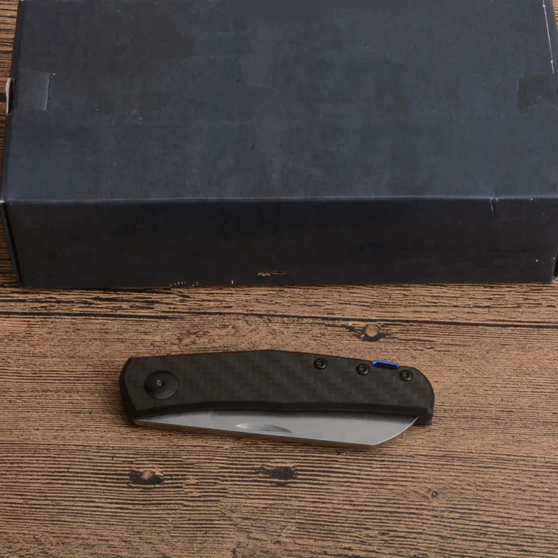 

Portable Small Folding Knife D2 Blade Carbon Fiber Handle New Outdoor Camping Hunting Knives EDC Tool