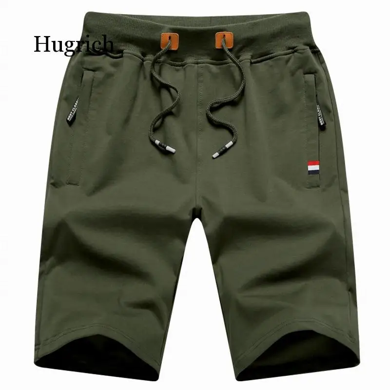 

2021 summer men's shorts knitted loose five-point pants casual men's sports beach pants