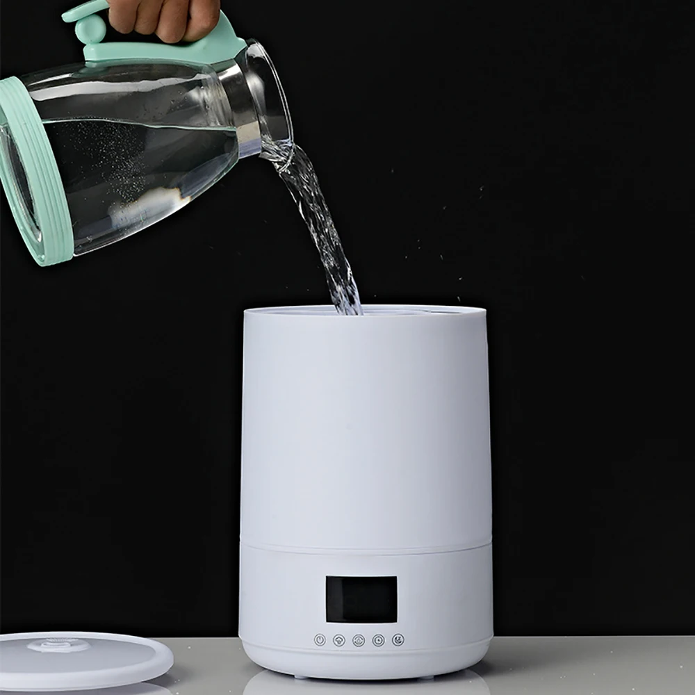 

Newest Electric Humidifier Home 4LDiffuser Aromatherapy Desk Face Moisturizer Air Freshener Essential Oil Night Light Appliances