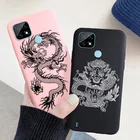 Для OPPO Realme 8 Pro чехол Роскошный Дракон Мягкий силиконовый чехол s для Realme C21 C11 C17 C15 C12 V3 V5 X50 X7 XT X2 Pro Чехол Чехлы