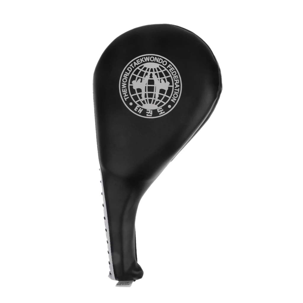 2 шт тхэквондо карате Kick Strike флоппи-весло/Clapper Target Pad черный Фитнес и инвентарь для занятий спортом