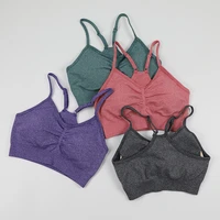 top for fitness seamless yoga top sports bra woman yoga wear crop top sports female workout push up active bra gym clothing