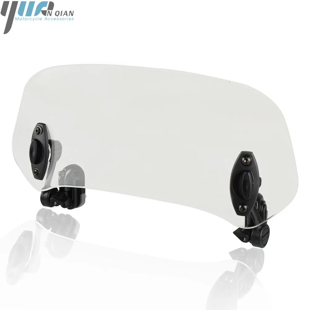 Мотоциклетный Регулируемый ветровой экран лобового стекла спойлер воздушный