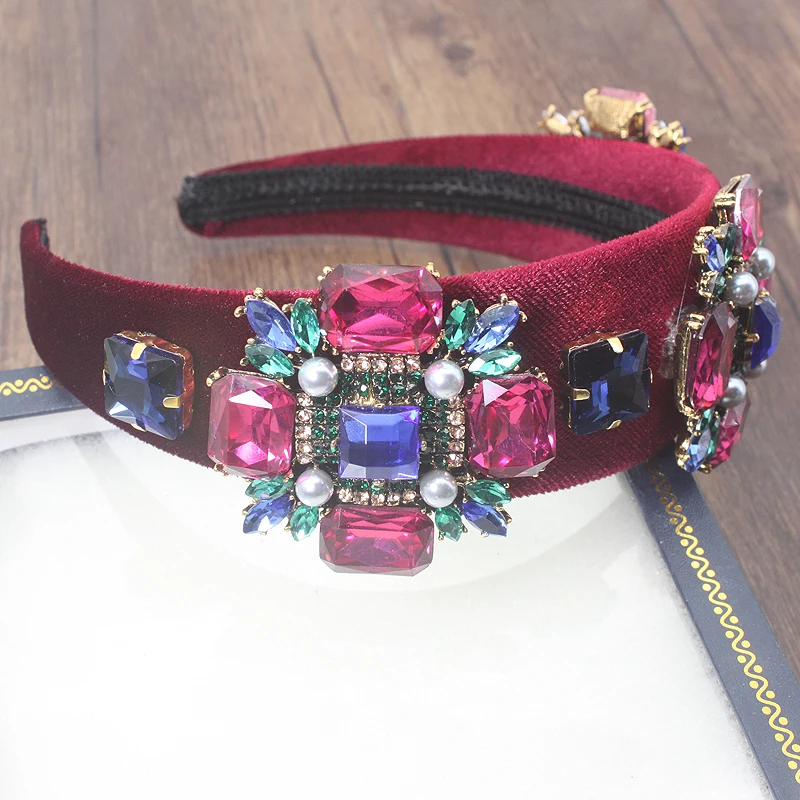 Женская повязка на голову в стиле барокко | Украшения и аксессуары