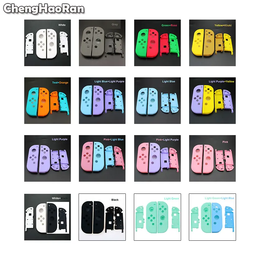 ChengHaoRan 1 комплект для переключателя NS NX Joy Con корпус контроллера чехол w/средняя