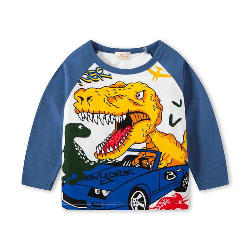 

Novelty Cartoon Long Sleeve Children T-Shirts Cotton Boys T Shirt Kids TShirt Autumn Kids Girls Tops 0-6Years Children Clothes
