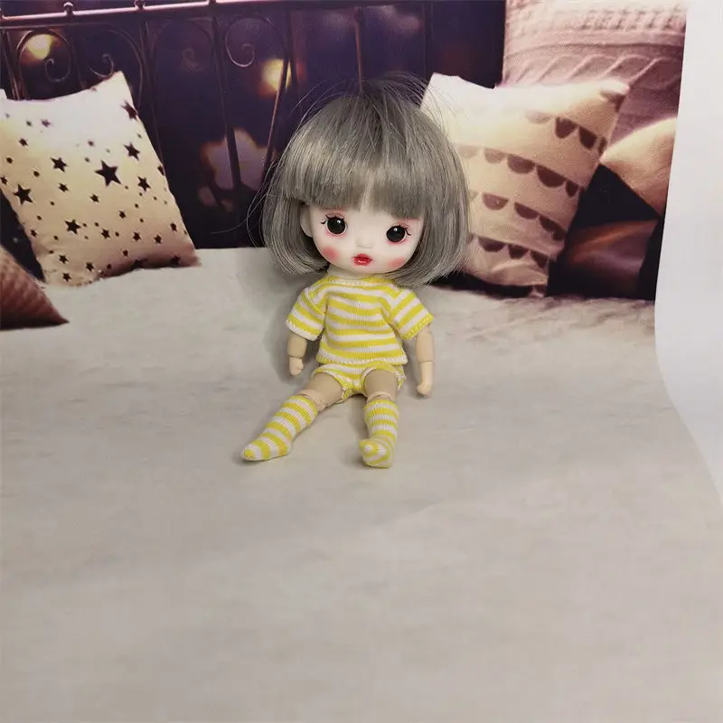 Ob11 нижнее белье комплект из 3 предметов 1/12 BJD Морри ГГК глиняная кукла мультяшная |