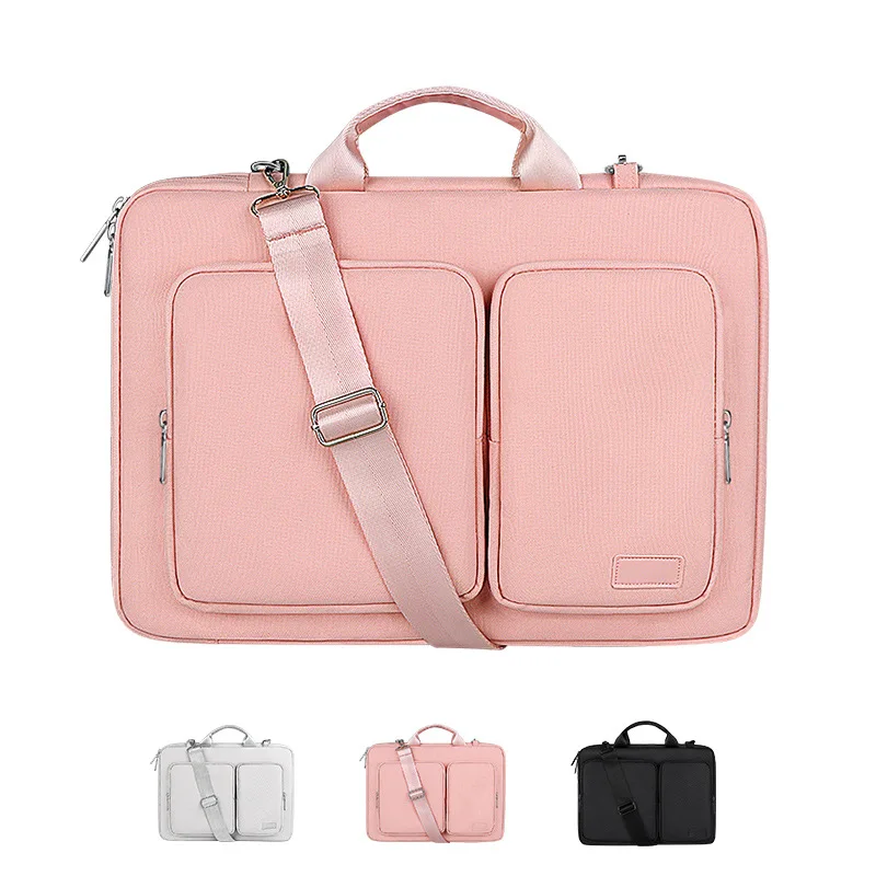 

Laptop Bag Case 13.3 14 15.6 Inch Waterproof Notebook Bag for Macbook Air Pro Computer Shoulder Handbag Briefcase Bag