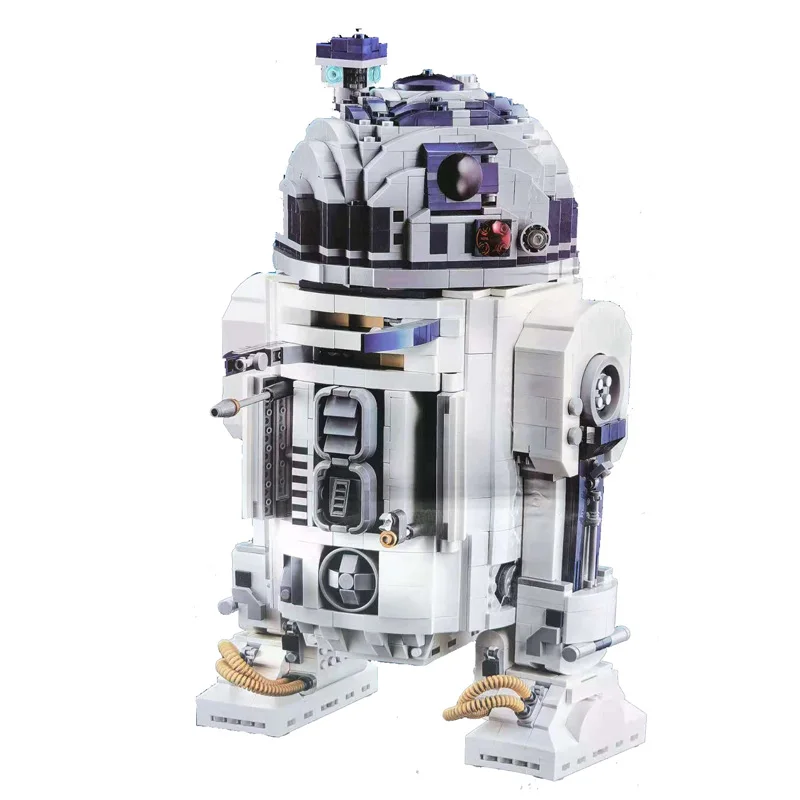 

2314pcs Robot Star Space Wars R2d2 Bb8 Model R2-d2 Figures Building Block Bricks Toy Kid Or Boyfriend Birthday Gift NO BOX