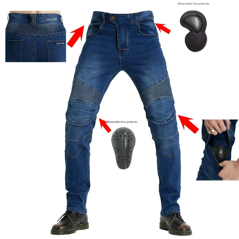 Мужские брюки для мотокросса мотоциклистов защитное снаряжение езды на