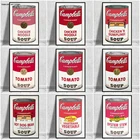 Поп-арт томатный куриный суп от Энди уорхолста холст картины постеры и принты абстрактные настенные картины для гостиной