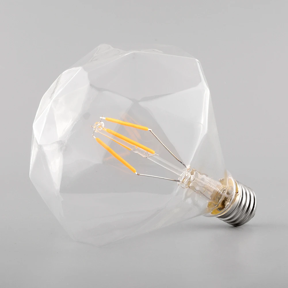 Электрическая лампочка эдисона Винтаж светодиодный Ретро E27 нити светильник