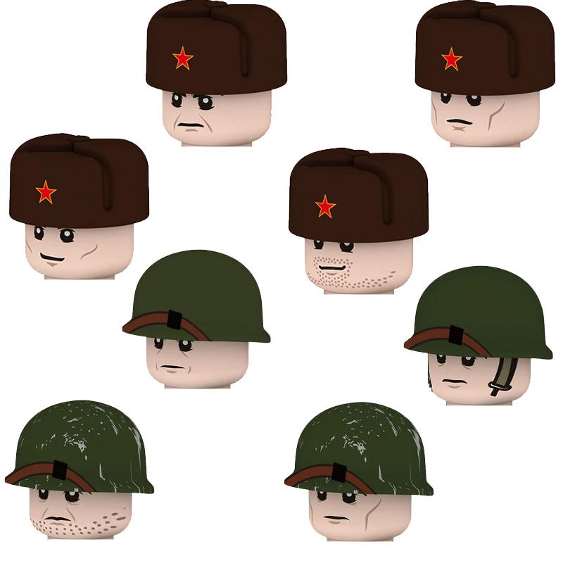 2 мировая война фигурки солдат Советского Союза пехота солдаты строительные