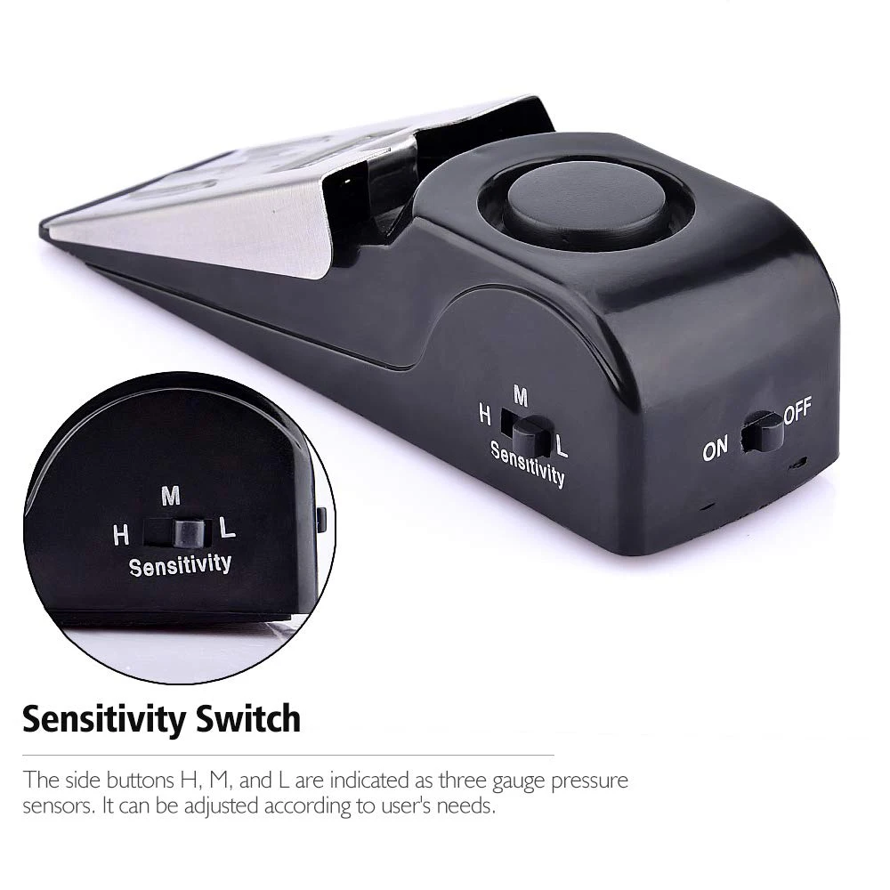 Беспроводной Вибрация Активированный дом в форме клина предохранитель шнура и