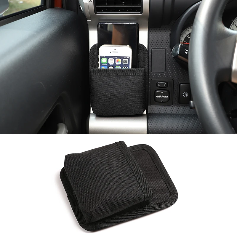 

Боковой ящик для хранения в багажнике автомобиля, передняя сумка-Органайзер для хранения, карман для Toyota FJ Cruiser 2007-2021, аксессуары для интерьера автомобиля