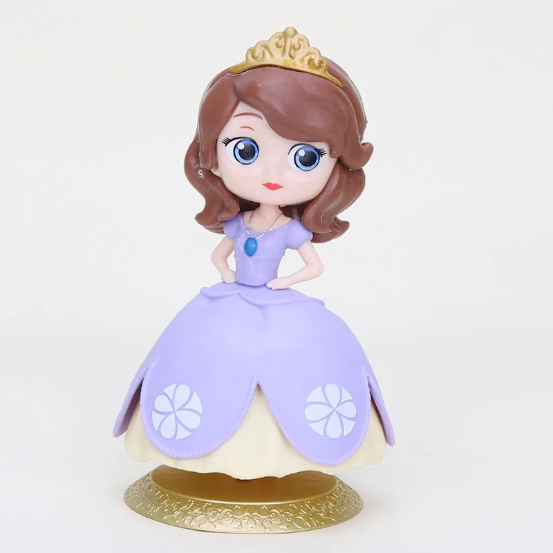 gold base 11 см Q posket принцесса фигурка игрушка принцесса Мулан qposket ПВХ фигурка модель игрушки - Цвет: gold base