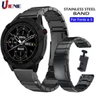 Ремешок из нержавеющей стали для Garmin Fenix 66Pro55PlusForerunner 935 945, ремешок для часов 22 мм, металлические звенья с инструментом