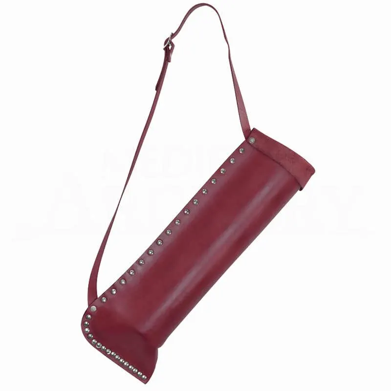 Средневековая кожаная сумка-держатель для стрел из лука традиционный охотник