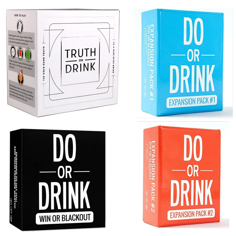 

Do Or Drink In English Party Game Cards University Beat That Game Cards Multiplayer Table Interactive Puzzle Toys Party Props