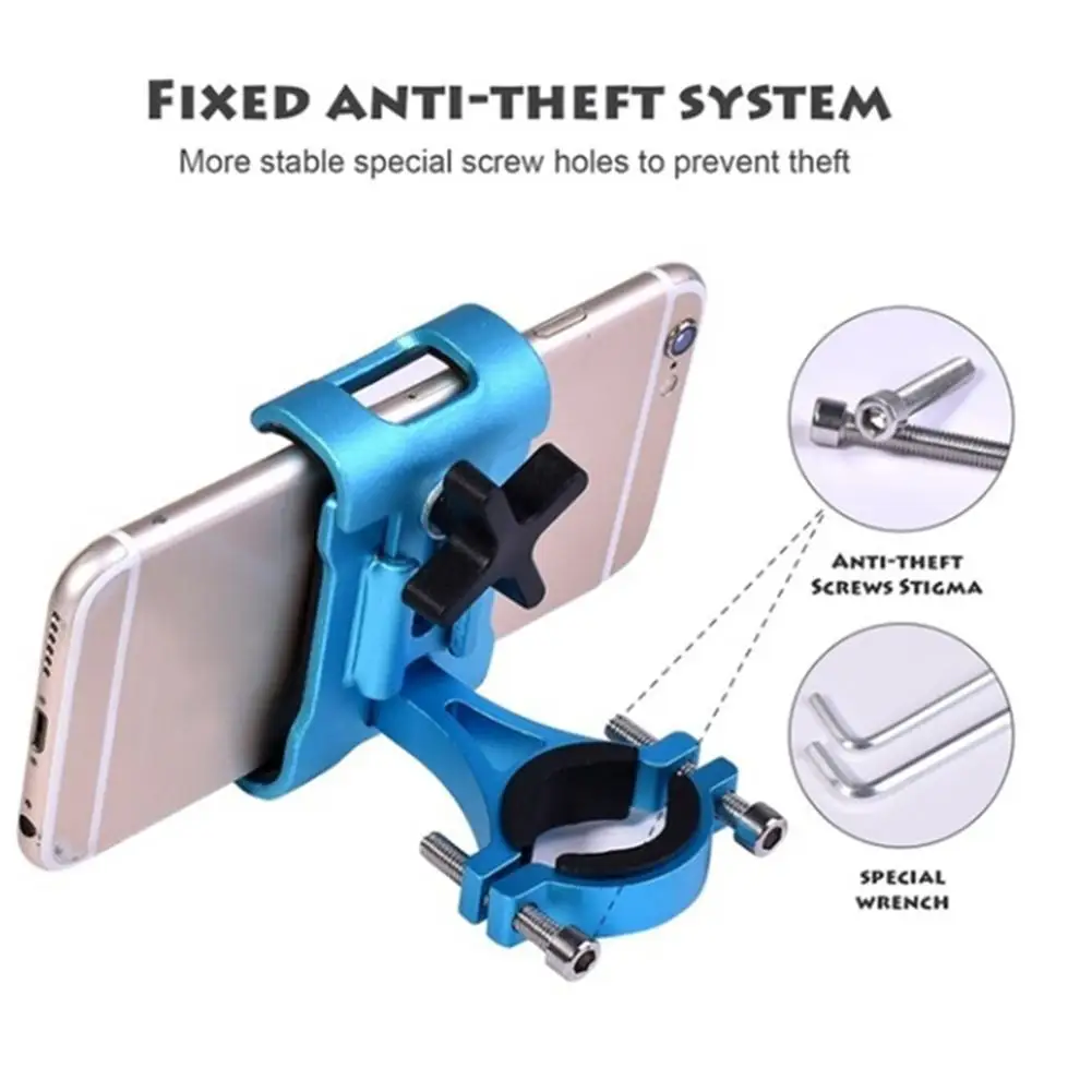 

360 Motorcycle Bike Handlebar Bicycle For MTB GPS Cell Phone Holder Mount Car Phones Holder Supplies Accessories