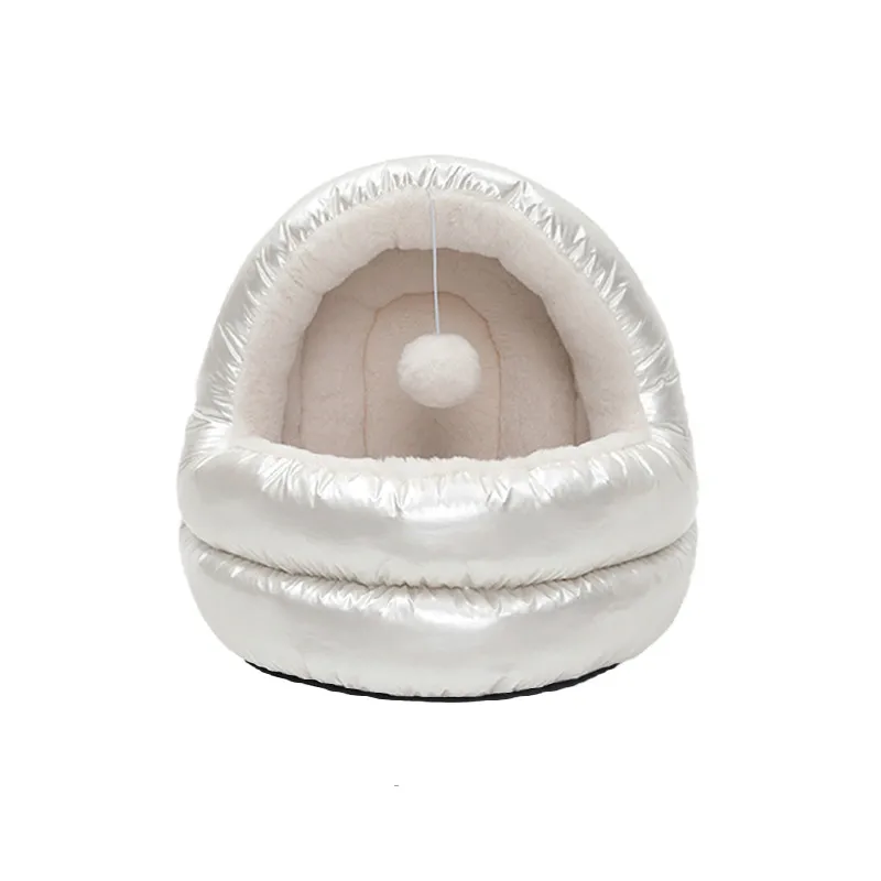Kaufen Dog Bed Mongolian Yurts Gatos Productos Pet Cat Cave House Foldable Tent Soft Para Mascotas Sleeping Bag Litter Box Seat