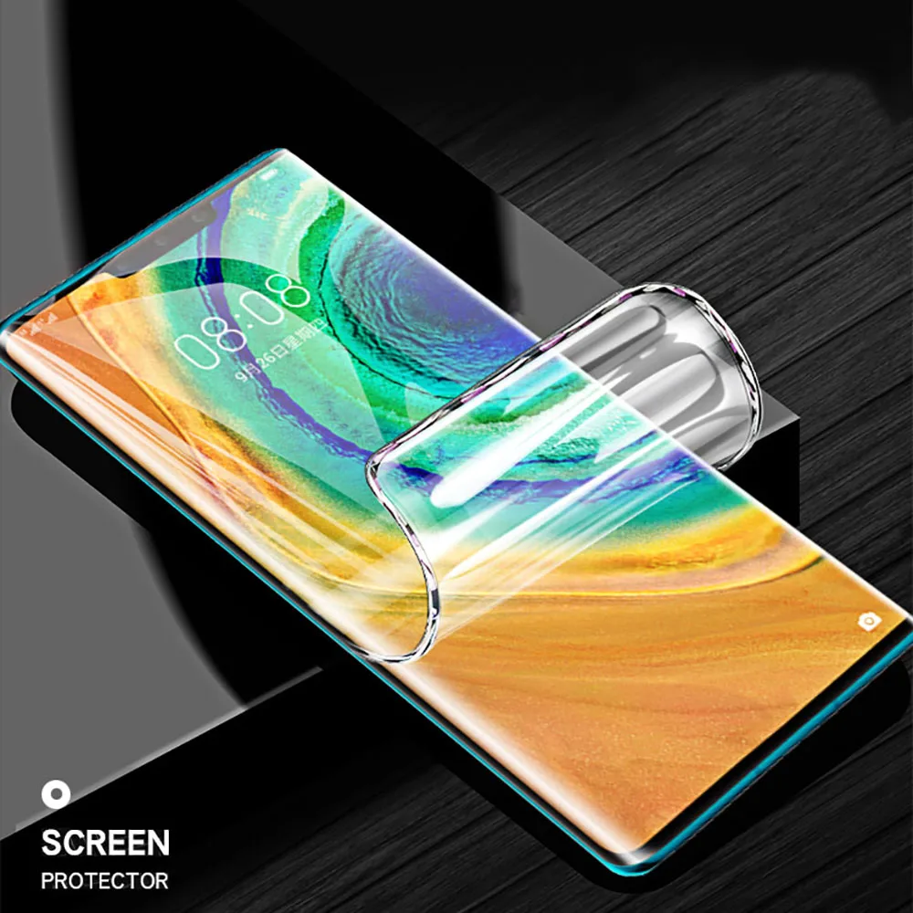 Защита для экрана Гидрогелевая пленка Huawei Honor Note 8 10 Note8 Note10 8X V8 Enjoy Max 8xMax защитная |
