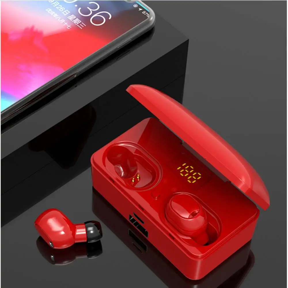 

TWS G10 Earphone Bluetooth 5.0 Wireless Earphones Touch Control with Microphone Earphone TWS Earphones Headset HiFi Mini Headset