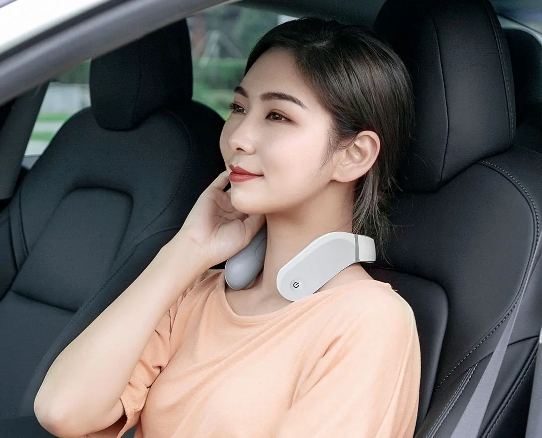 Xiaomi Mijia Jeeback шейный массажер G2 TENS импульсный массажер для спины и шеи с дальним инфракрасным нагревом уход Расслабление работа с приложением Mijia