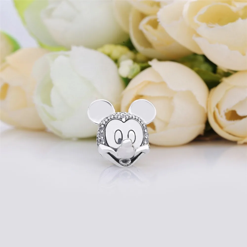 Moonmory 925 пробы серебряный мерцающий зажим для мальчиков и девочек клипса в виде