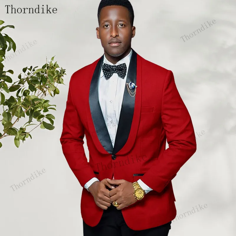 Мужской Блейзер и брюки Thorndike однобортный пиджак для свадебной вечеринки 2021