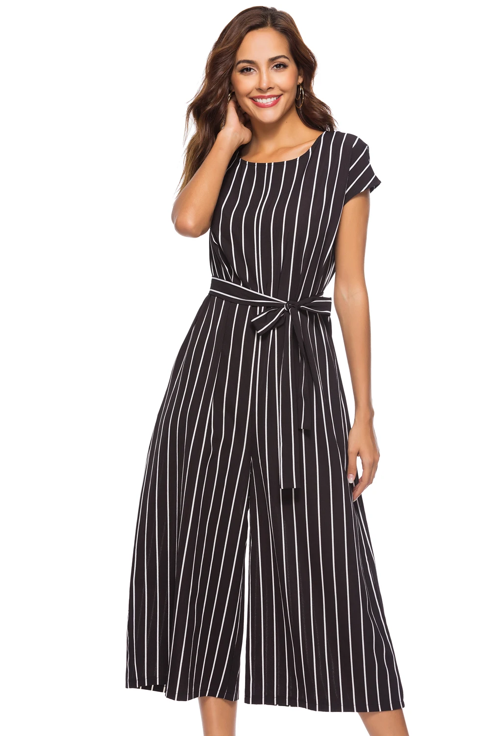 Новый Полосатый комбинезон для женщин|Женские комбинезоны| |