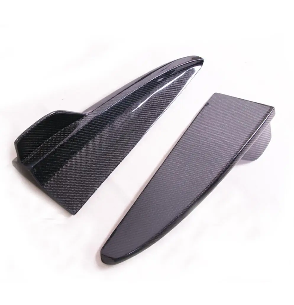 Пара задних губ сплиттер задние боковые валенции для Benz W205 C200 C280 C63 2013 + Седан и