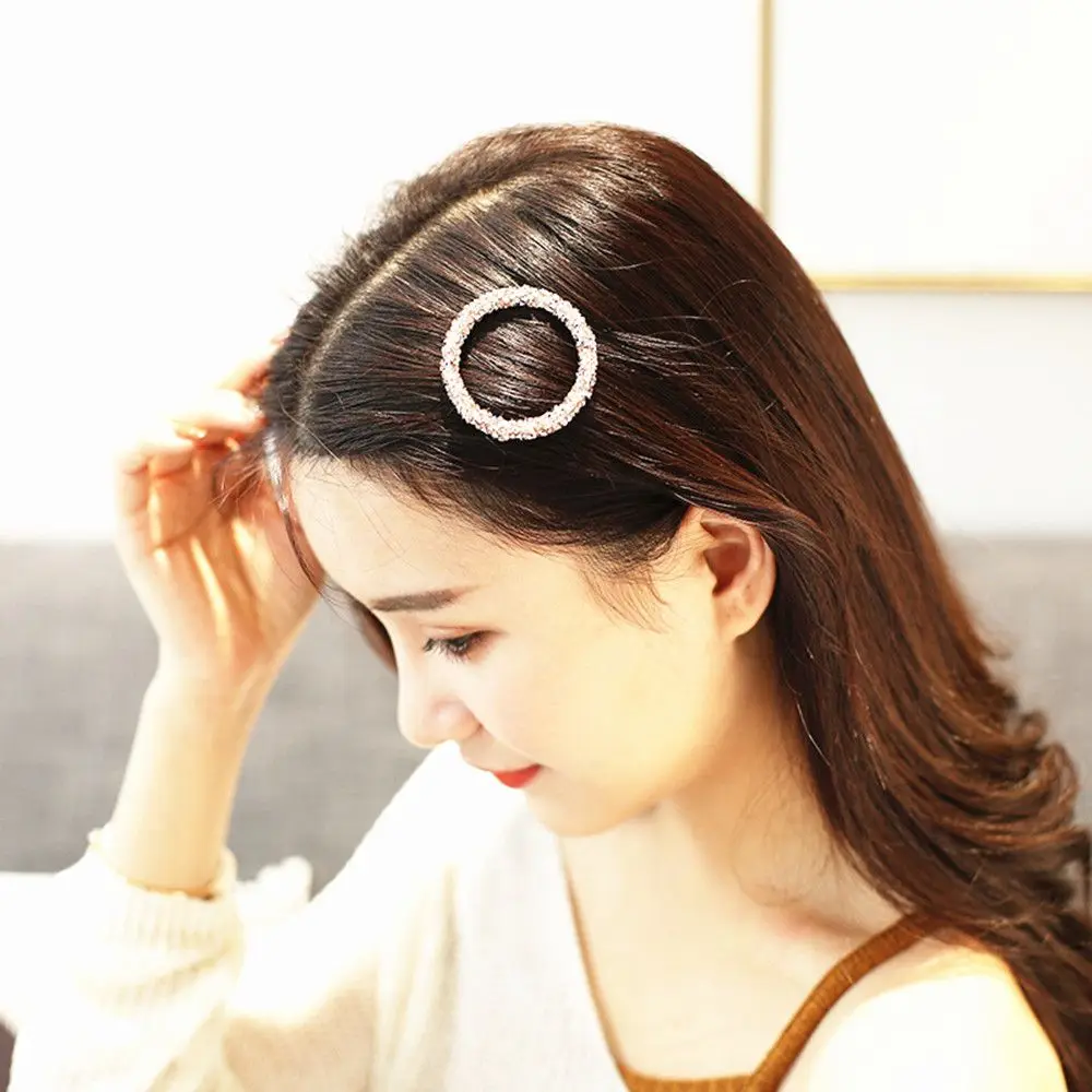 Женская шпилька для волос 2 шт. простой геометрический зажим звезда треугольник