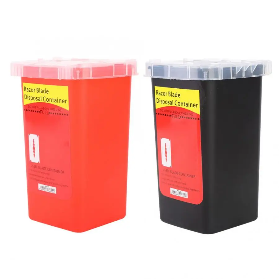 Аксессуары для ресниц контейнер удаления чехол хранения отходов лезвие