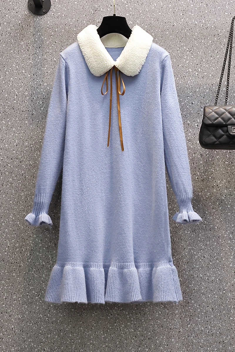 

Pullover Women Turn Down Collar Sweater 2020 Autumn Winter Warm Soft knitted Pullover Femme Jumper Women Cashmere Sweater Tops